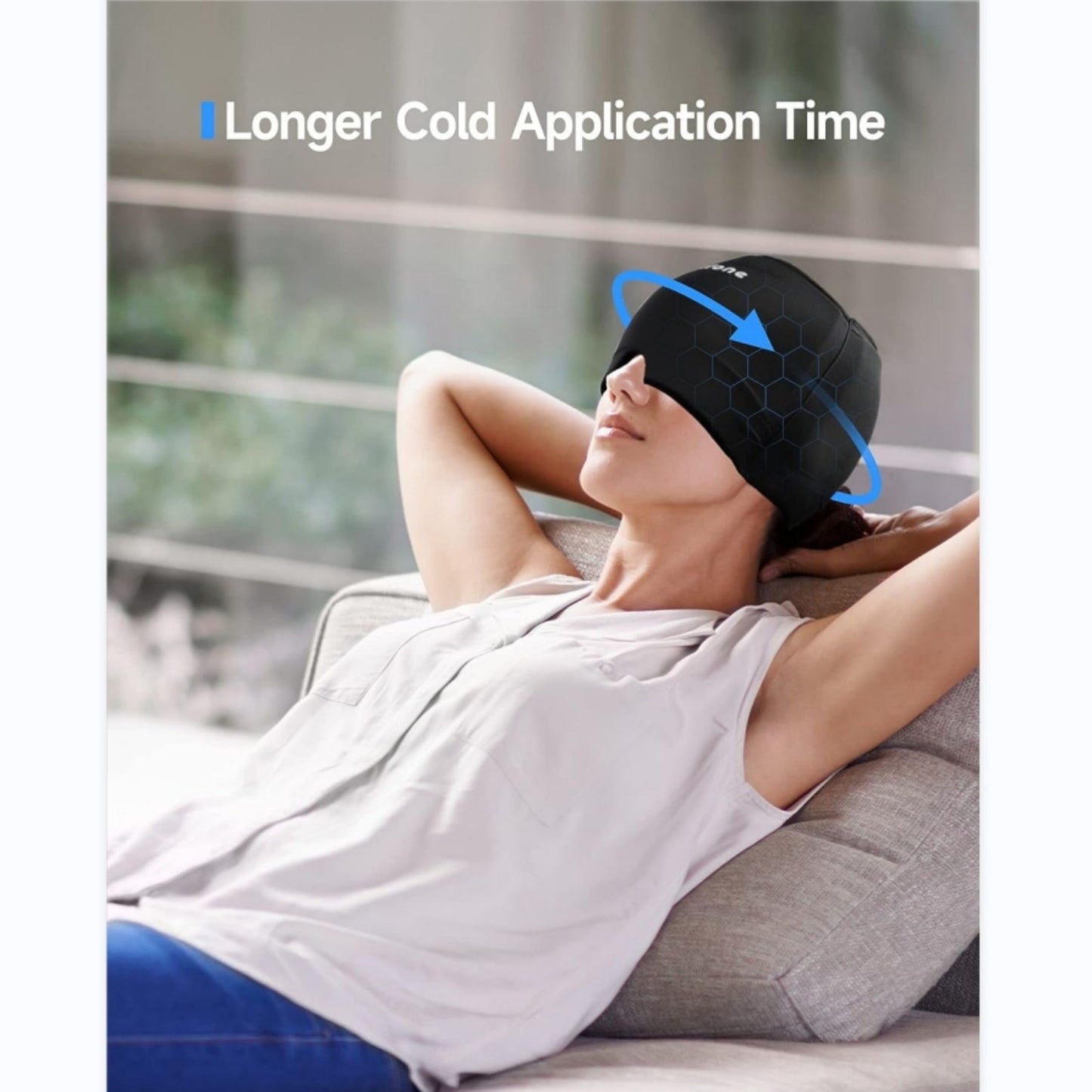 Migraine Relief Cap,Morfone Relief Hat for Migraine & Headache Cap for Migraine