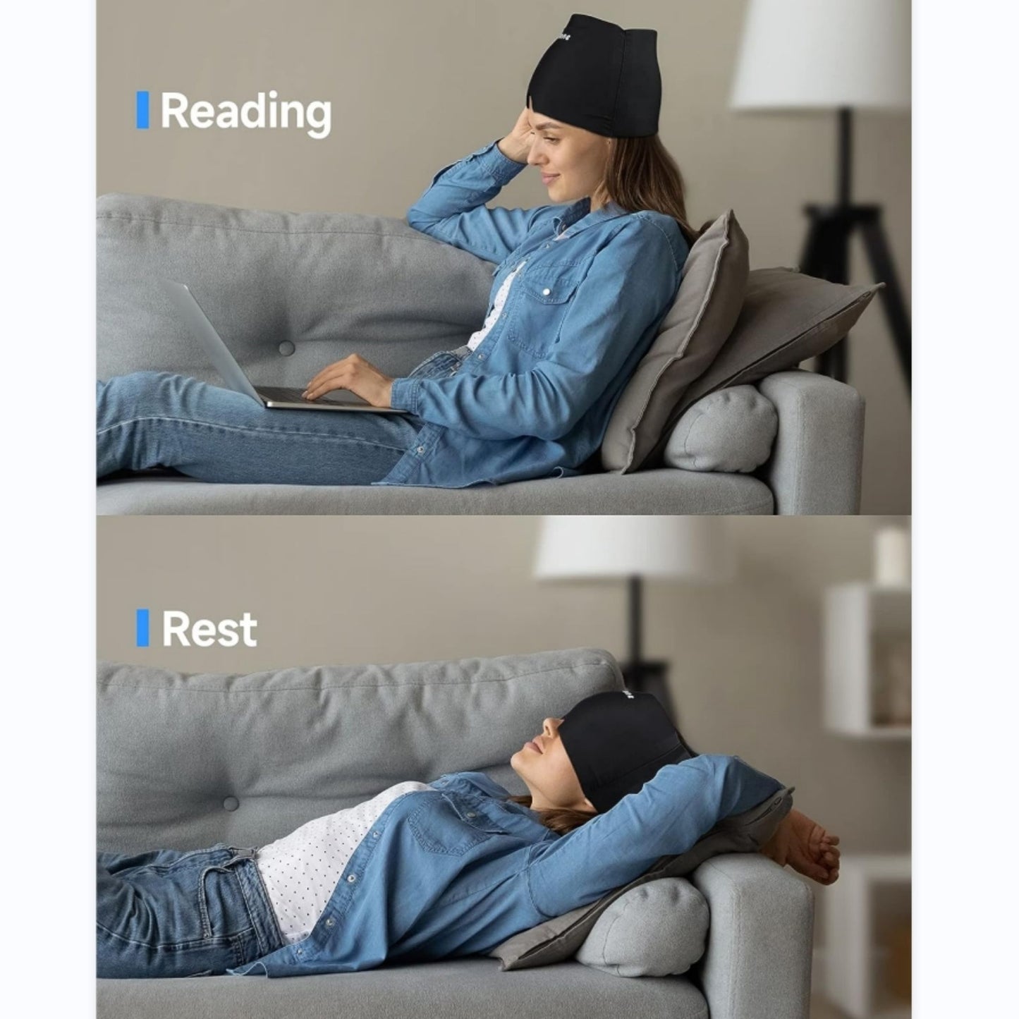 Migraine Relief Cap,Morfone Relief Hat for Migraine & Headache Cap for Migraine