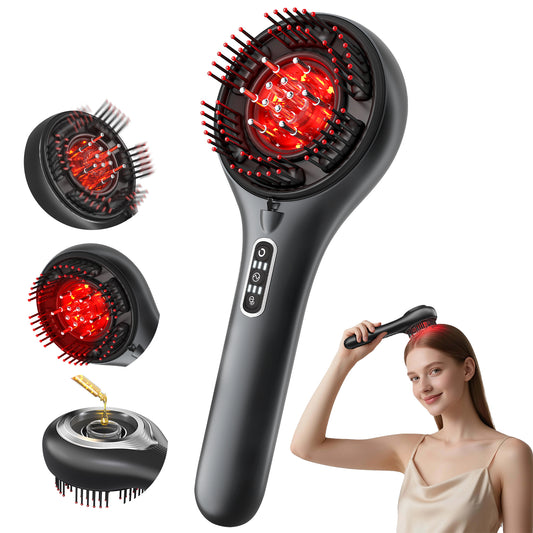 Red Light & Massage Scalp Care Comb