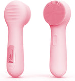 Morfone Facial Cleansing Brush Silicone Face Scrubber,Waterproof Rechargeable Face Wash Brush, 5 Cleansing Modes, Electric Face Exfoliator for Men Women Cleaning, Exfoliating, Massaging
