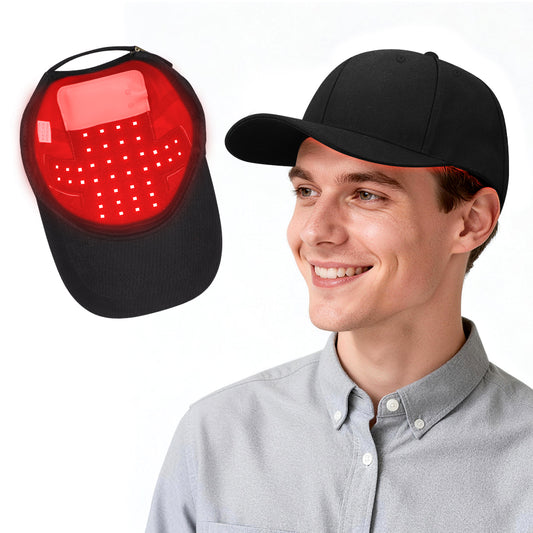 Red Light Therapy Cap for Hair Growth – 660nm & 850nm Infrared LED Scalp Treatment