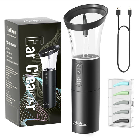 Ear Wax Removal Kit with 270° Spray for Deep Cleaning