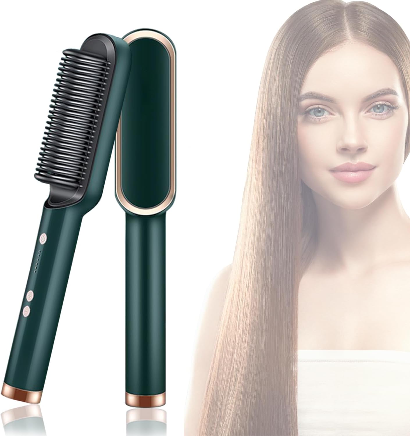 Morfone Hair Straightener Brush