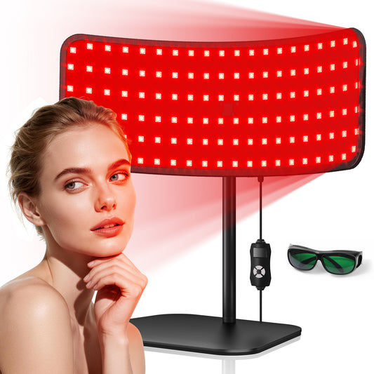 Desktop Red Light Therapy Panel with Adjustable Stand