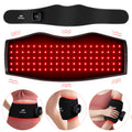 Cordless Red Light Therapy Belt -- Heating Massage Pad for Pain Relief