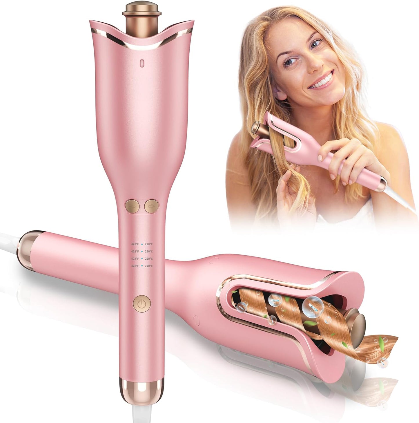 Morfone Automatic Curling Iron Golden
