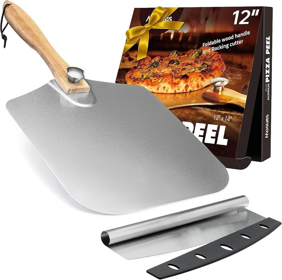 12-Inch Stainless Steel Pizza Peel