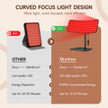 Desktop Red Light Therapy Panel with Adjustable Stand