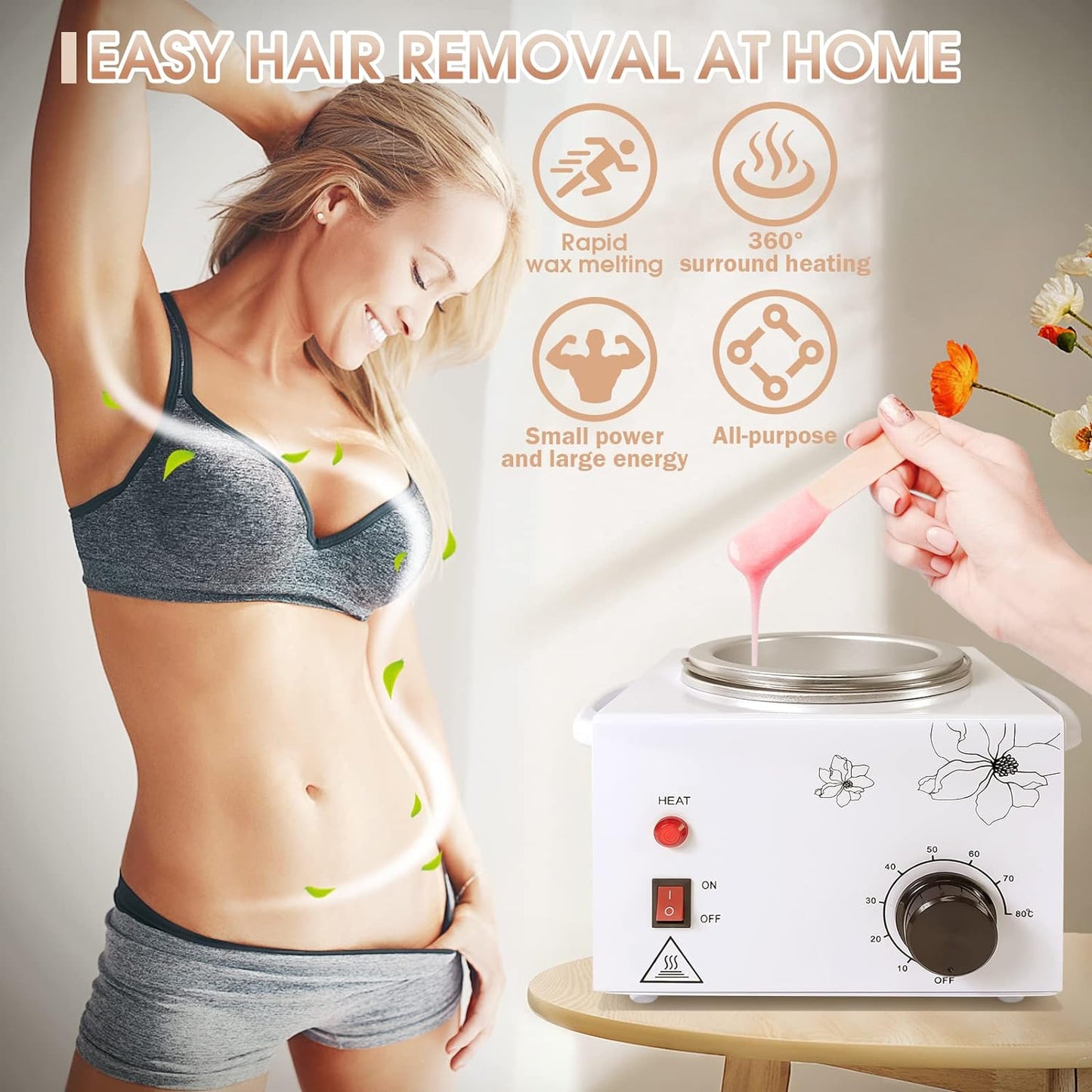 Morfone Professional Electric Wax Heater Machine