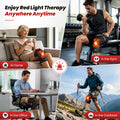 Knee Massager with Heat and Red Light Therapy and Vibration