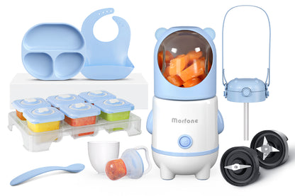 Baby Food Maker, 17 in 1 Set for Baby Food, Baby Food Feeder Pacifier Baby Essentials Gift