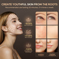 Red Light Therapy for Face, 4 Modes Led Face Mask Light Therapy with Remote