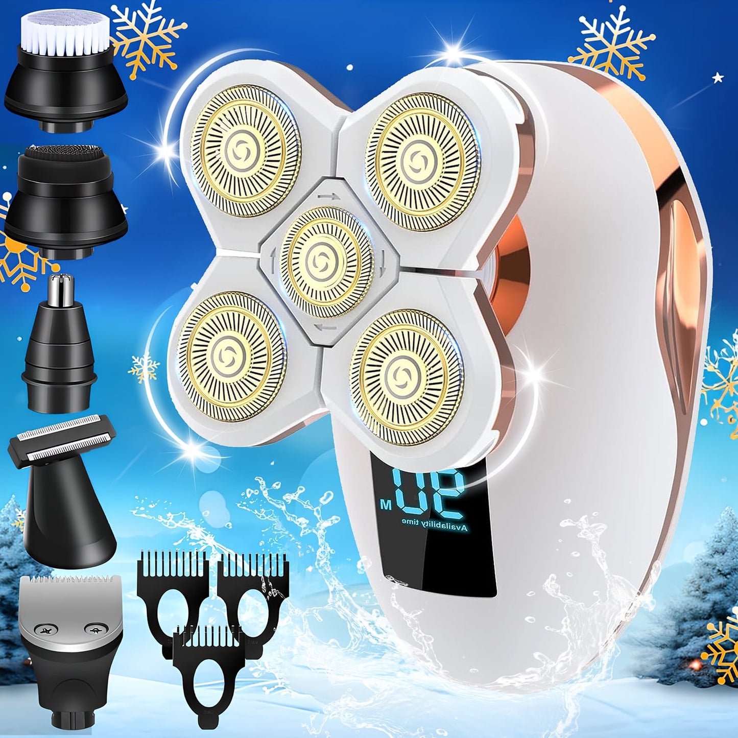 Morfone 5-in-1 Electric Razors for Women