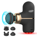 Mini Massage Gun with Heat 660nm Red Light Therapy