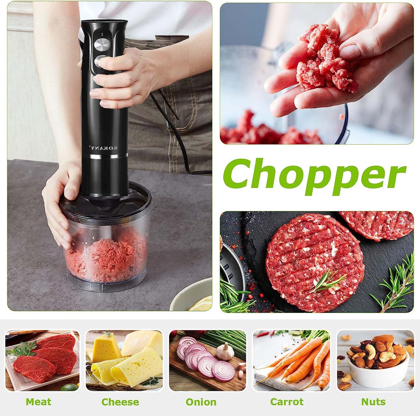 Morfone 5 in1 Immersion Hand Blender