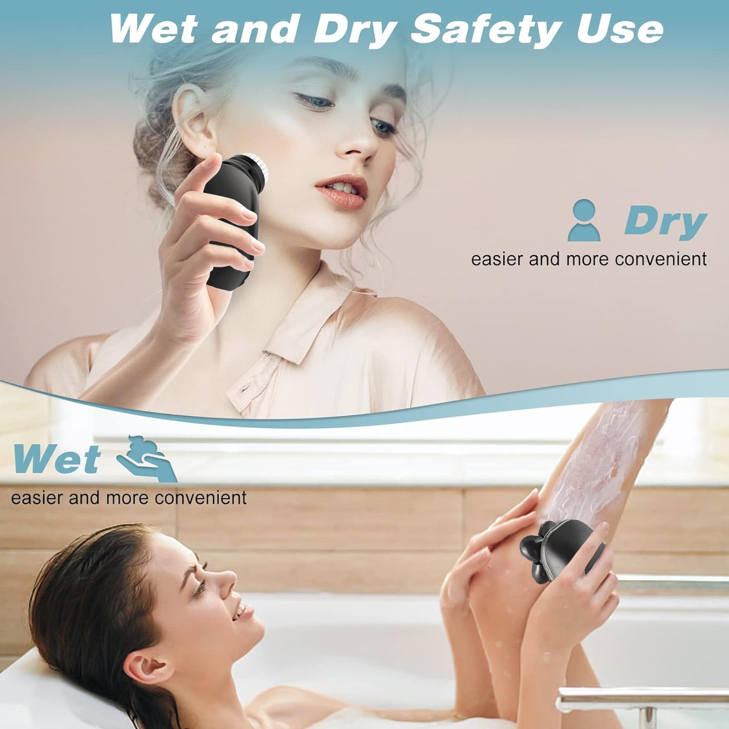 Morfone 5-in-1 Electric Razors for Women