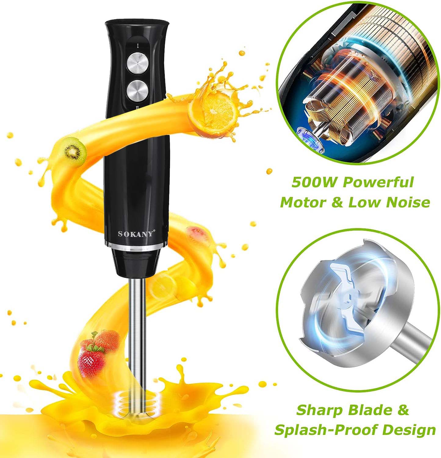Morfone 5 in1 Immersion Hand Blender
