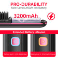 Morfone Cordless Hair Straightener Brush