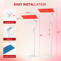 Morfone Tri-Wavelength Red Light Therapy Panel | 660nm, 850nm & 940nm LED Light Therapy Device
