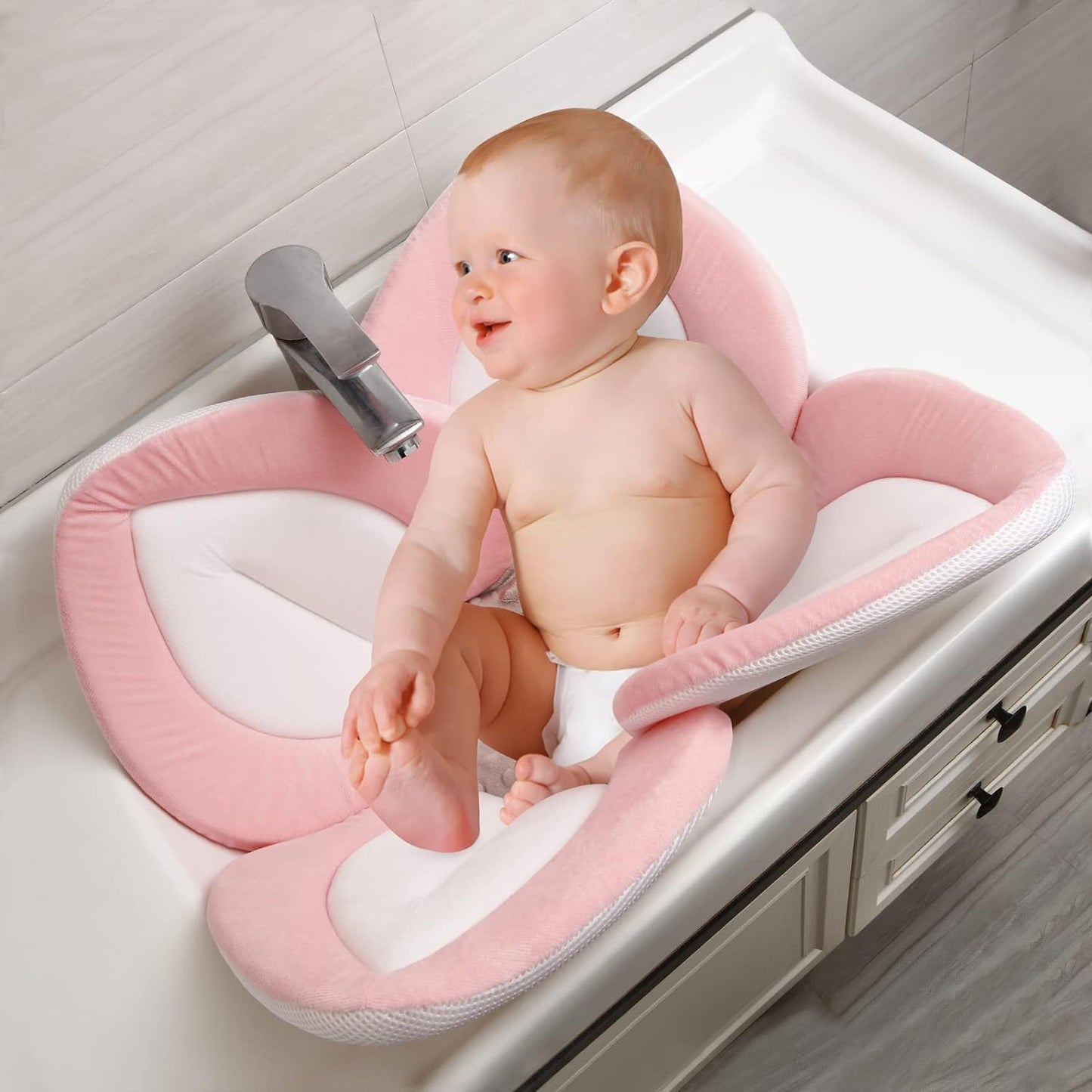 Morfone Baby Bath Seat Flower Seat