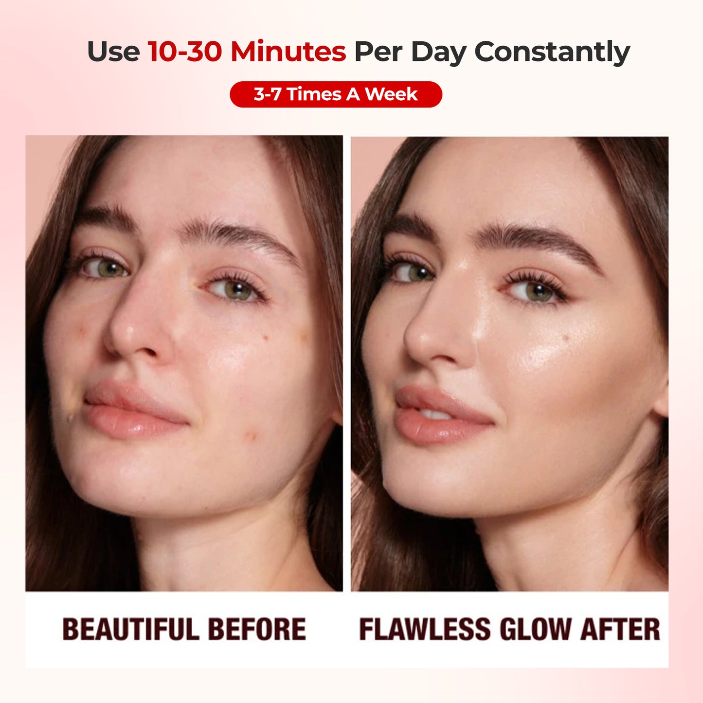 Portable Near Infrared Light Therapy with Multi-Wavelength LED for Skin Renewal