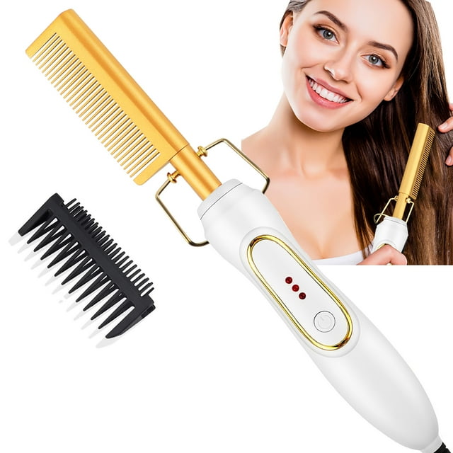 Morfone Ceramic Electric Hair Straightening Comb