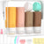 Morfone 16 Pack Travel Bottles Set for Toiletries Pink