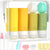 Morfone 16 Pack Travel Bottles Set for Toiletries Yellow