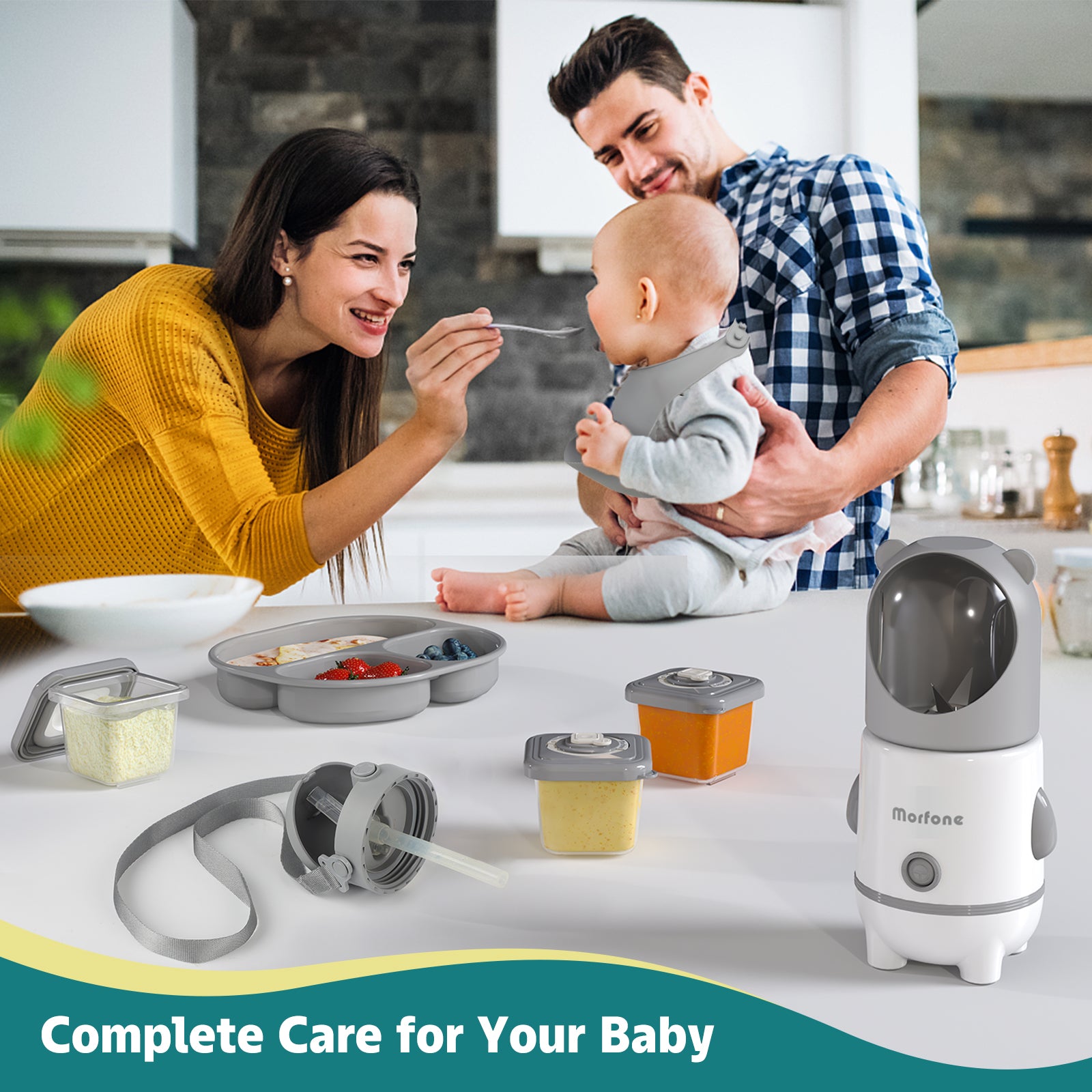 Morfone Baby Food Maker Complete Care for Your Baby