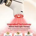 Mini Massage Gun with Heat 660nm Red Light Therapy