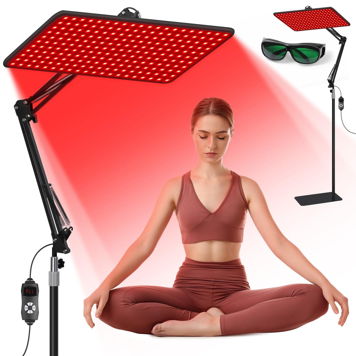 Red Light Therapy for Body and Face, 660nm 850nm 940nm Infrared Redlight