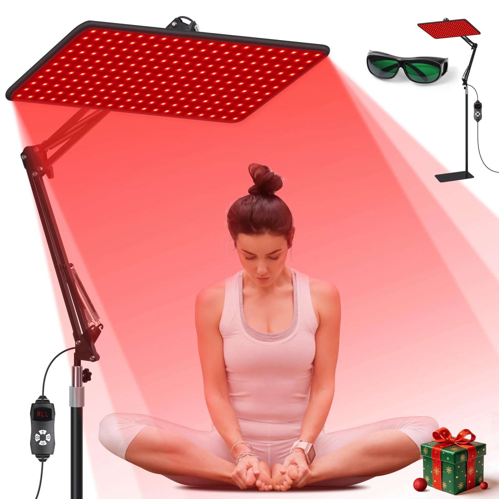 200-LED Infrared Red Light Therapy Panel – Face & Body