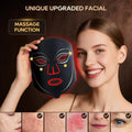 LED Red Light Therapy Mask for Face – 4 Modes, Timer, Home Use