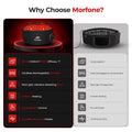 Cordless Red Light Therapy Belt for Body, Heat & Vibration, 660nm 850nm