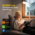 Morfone Light Lamp, 10000 Lux Sun Light Lamp with App Control
