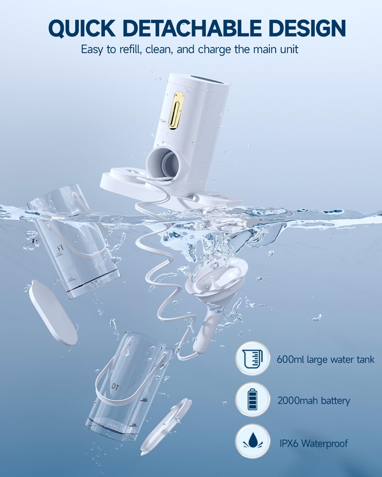 Electric Ear Wax Cleaner with 4 Pressure Modes