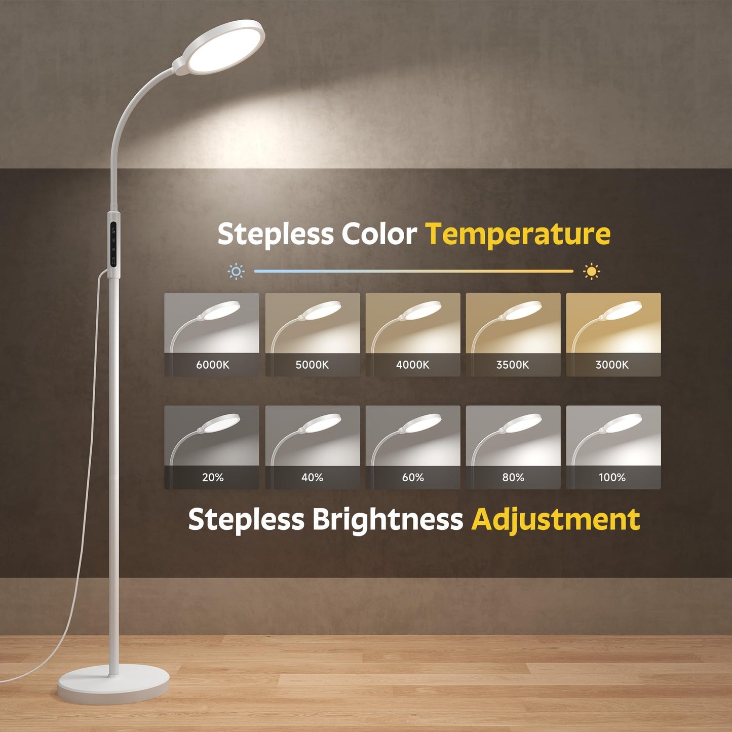 11000 Lux UV-Free Light Therapy Lamp