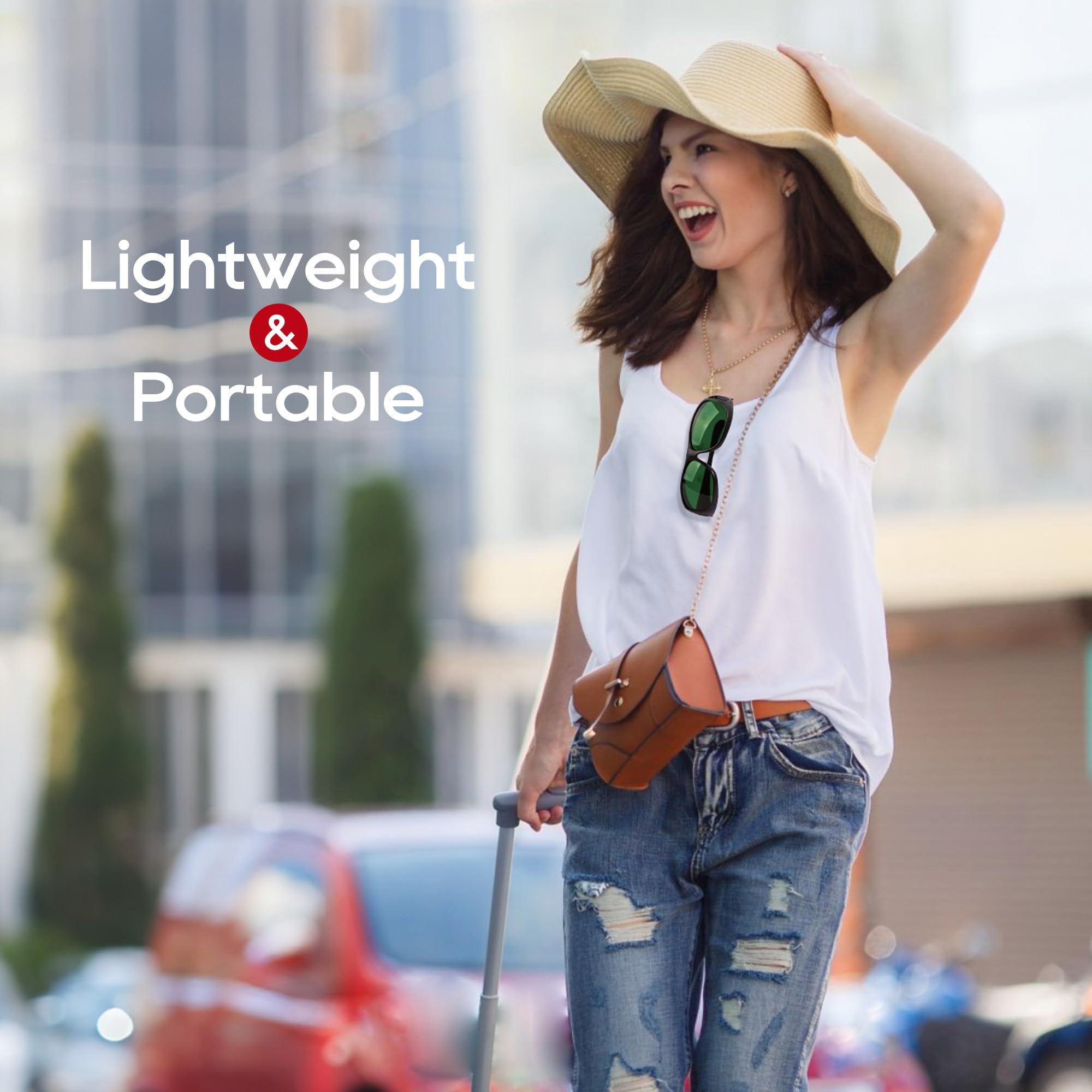 Red Light Therapy Eye Glasses with Infrared Protection