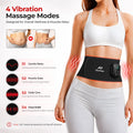 Cordless Red Light Therapy Belt for Body, Heat & Vibration, 660nm 850nm
