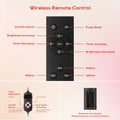 Red Light Therapy Panel for Acne & Inflammation – Wireless Magnetic Remote