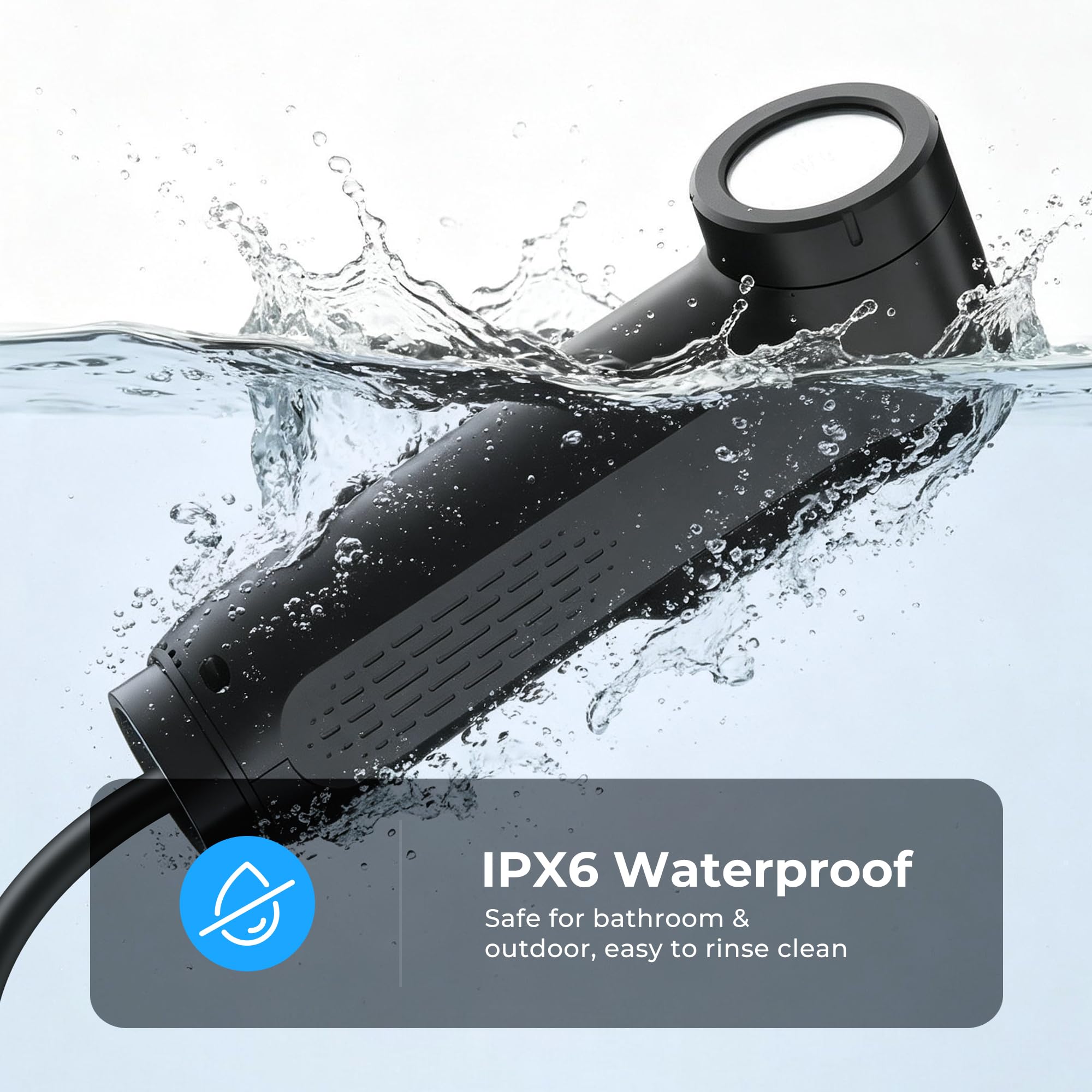 Portable Bidet for Travel Electric Handheld Sprayer 2.5L Large Tank