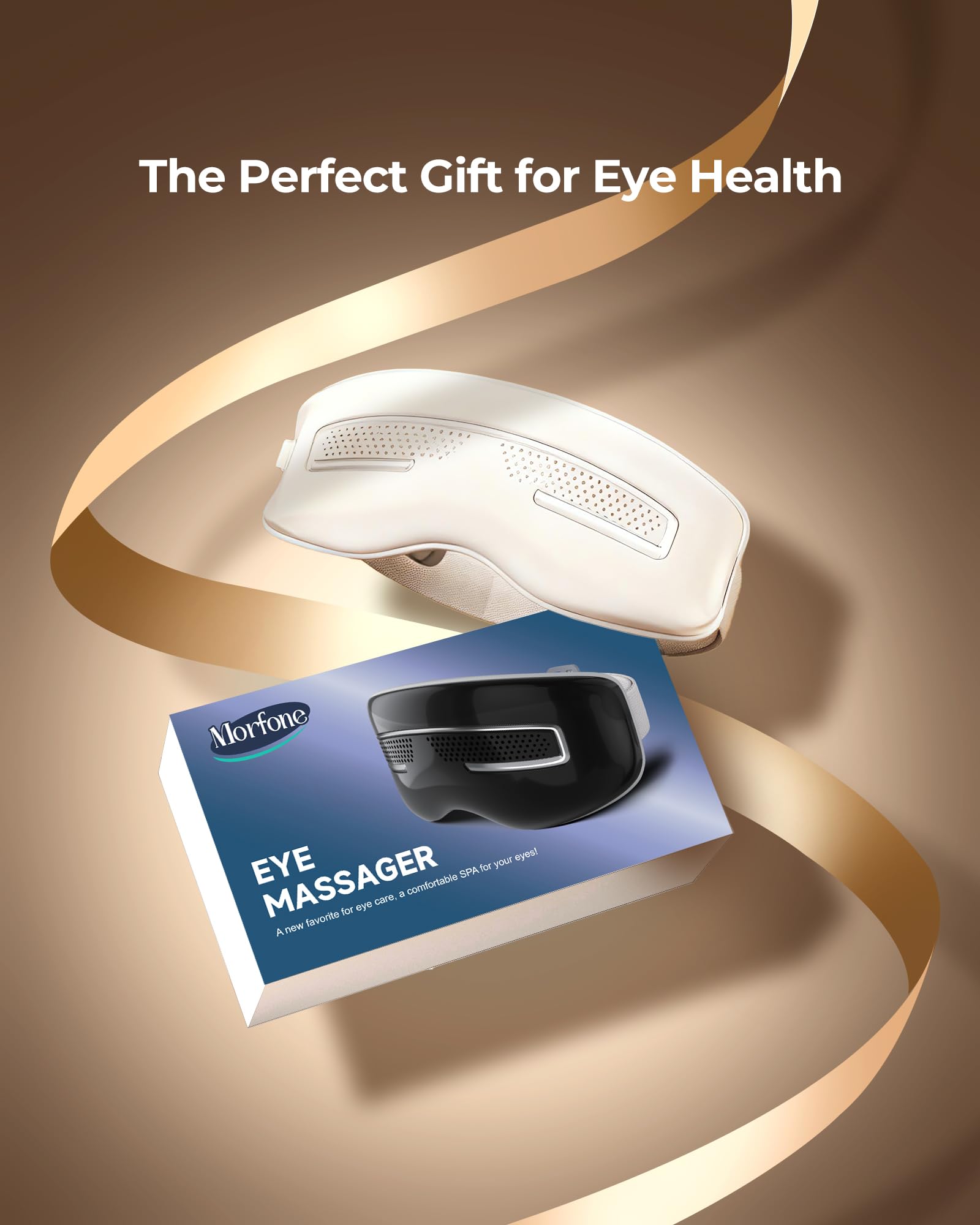 Eye Massager with Heat & Cooling for Migraines & Dry Eyes