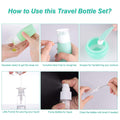 How to Use this Travel Bottle Set